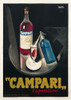 Campari Laperitiv Nizzoli Poster Print - Apple Collection Vintage