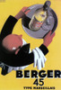 Berger 45 5000 Poster Print - Apple Collection Vintage