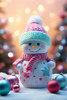 Christmas Snowman 2 Poster Print - Ray Heere