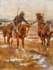 Charles Marion Russell - The Meeting Poster Print - Apple Collection Vintage