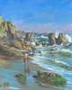 Corona Del Mar Lovers Newport Beach Poster Print - Will Thompson