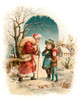 Vintage Xmas 4 Poster Print - Apple Collection Vintage