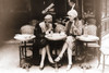 Paris Cafe II Poster Print - Apple Collection Vintage