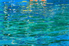 Water reflection-South Channel Marina Port-Miami-Florida Poster Print - William Perry