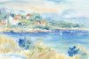 Mediterranean Breezes I Poster Print - Cynthia Coulter
