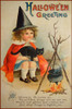 Halloween Cauldron.tif Poster Print - Apple Collection Vintage