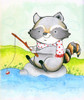 Gone Fishing Poster Print - Valarie Wade