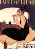 Art Deco Girl Poster Print - Apple Collection Vintage