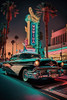 Las Vegas Strip Cadillac22 Poster Print - Ray Heere
