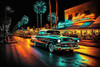 Las Vegas Strip Cadillac9 Poster Print - Ray Heere