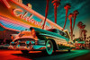 Las Vegas Strip Cadillac3 Poster Print - Ray Heere