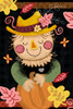 Scare Crow Pink Poster Print - Valarie Wade