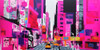 Pop Art New York Pink 6 Poster Print - Ray Heere
