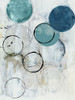 Blue Circles II Poster Print - Tom Reeves