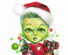 Grinchie Guy - MunchkinZ Elf Poster Print - Pike Art Sheena