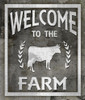 Farm Sign_Welcome To The Farm Poster Print - LightBoxJournal
