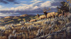 King Of The Hill - Elk Poster Print - Wilhelm Goebel