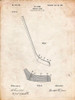 PP291-Vintage Parchment Hockey Stick Patent Poster Poster Print - Cole Borders