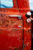 Vintage Red Car Door1 Poster Print - Vizvary Photography Susan