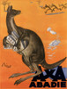 Kangaroo Poster Print - Apple Collection Vintage