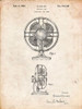 PP266-Vintage Parchment Table Fan Patent Poster Poster Print - Cole Borders