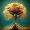 A035 Tree Of Life Poster Print - Ray Heere