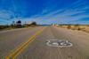 Route66 Road with Clouds Poster Print - Vizvary Photography Susan