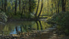 Woodland Creek Poster Print - Wilhelm Goebel