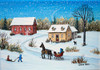 Horse and Sleigh Poster Print - Sharon Mark