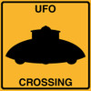UFO Crossing Poster Print - Tina Lavoie