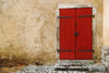 Austrian Red Door Poster Print - Vizvary Photography Susan