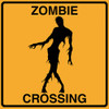Zombie Crossing Poster Print - Tina Lavoie