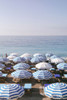 French Riviera Sea Stripes Poster Print - Carina Okula
