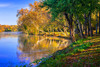 Reflections of Autumn Poster Print - Alan Hausenflock