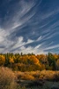 USA-Wyoming. Autumn afternoon clouds-Grand Teton National Park. Poster Print - Judith Zimmerman
