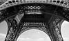 Under Eiffel Poster Print - Vizvary Photography Susan