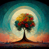 A008 Tree Of Life Poster Print - Ray Heere