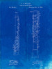 PP247-Faded Blueprint Oboe Patent Poster Poster Print - Cole Borders