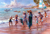 On The Beach Poster Print - Nicky Boehme