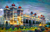 Mysore India Royal Palace Poster Print - Pedro Gavidia