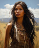 Native American Girl 4 Poster Print - Momart
