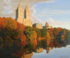 Autumn In Central Park Poster Print - John Zaccheo