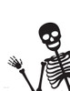 Peek-a-boo Skeleton Poster Print - Susan Ball
