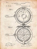 PP209-Vintage Parchment Waffle Iron Patent Poster Poster Print - Cole Borders