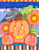 Crows Pumpkin Patch Poster Print - Valarie Wade
