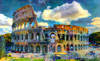Rome Italy Colosseum Ver1 Poster Print - Pedro Gavidia