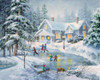 A Fine Winters Eve Poster Print - Nicky Boehme A Fine Winters Eve Poster Print - Nicky Boehme