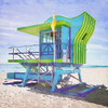 Lifeguard Stand 1 Poster Print - Riley B
