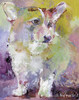 Art Corgi Poster Print - Richard Wallich