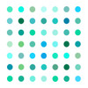 Circle Seven Green Poster Print - Karl Langdon